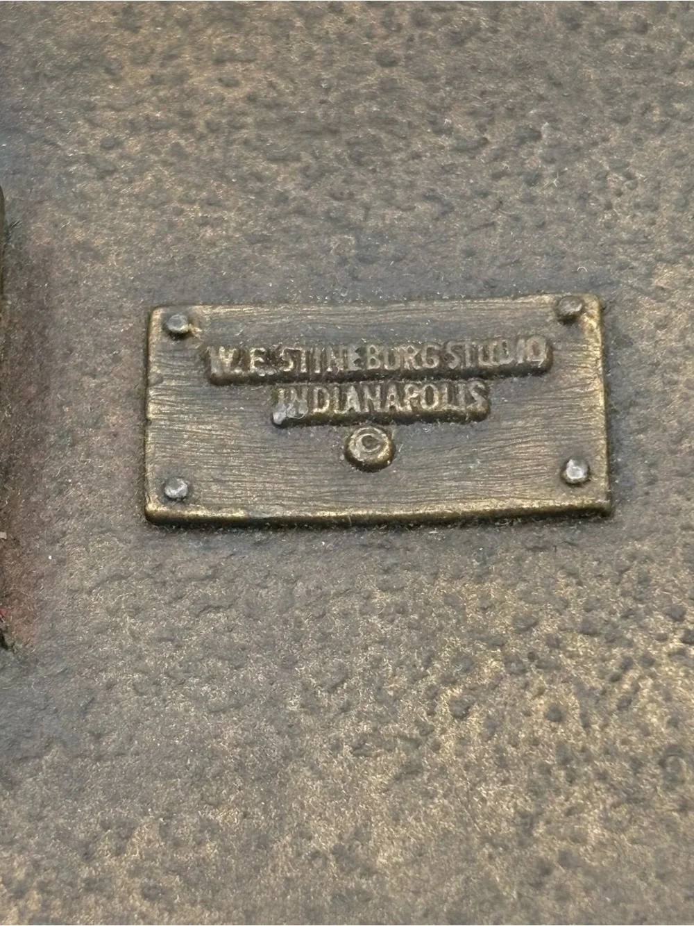 Stineburg Studios vtg brass